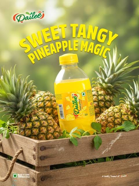 Pineapple fruit drink